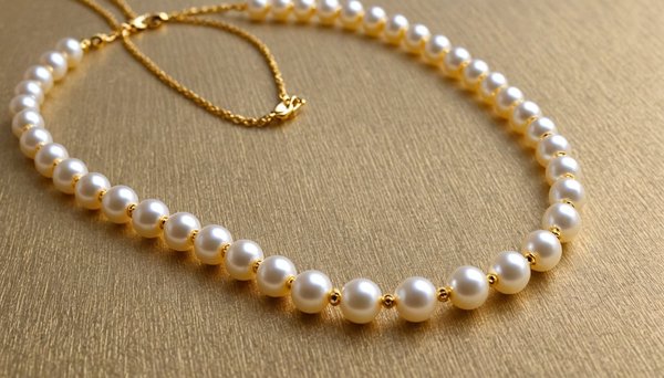 Collier perle plaqué or 18k : luxe à petit prix !
